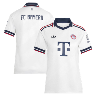Women's adidas White Bayern Munich 2026/27 Away Replica Jersey