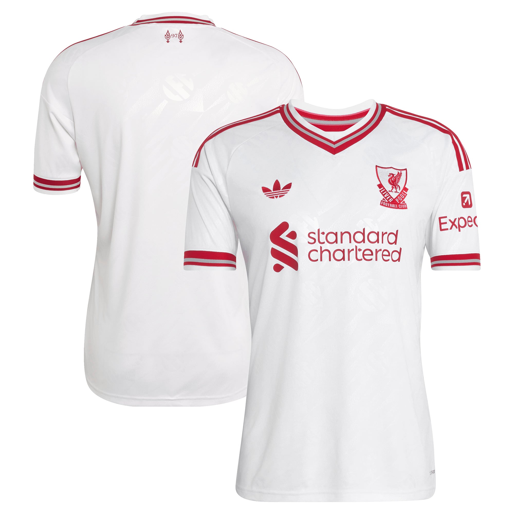 Men's adidas White Liverpool 2026/27 Away Replica Jersey