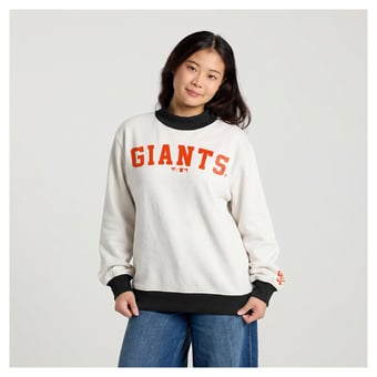 Women's Fanatics Cream San Francisco Giants Sweatshirt