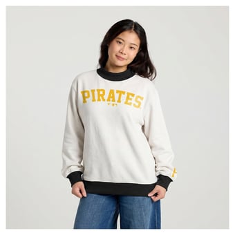 Women's Fanatics Cream Pittsburgh Pirates Sweatshirt