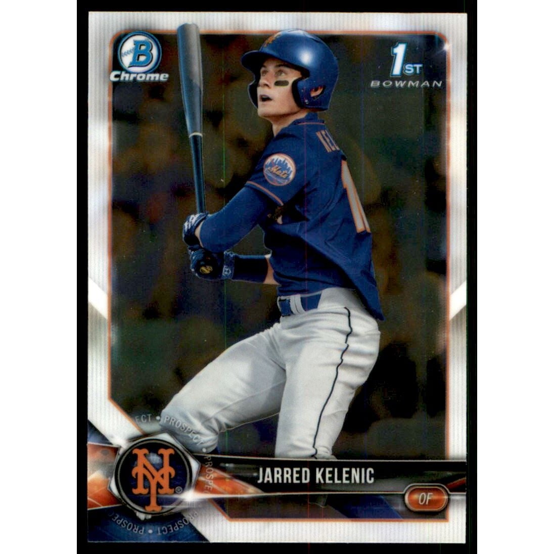 2018 Bowman Chrome Draft #BDC6 Jarred Kelenic. rookie card picture