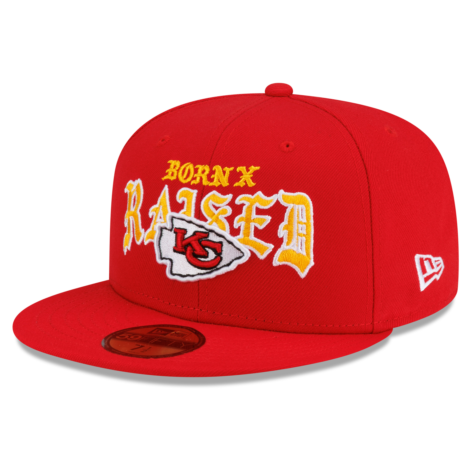 Men's New Era x Born x Raised Red Kansas City Chiefs 59FIFTY Fitted Hat