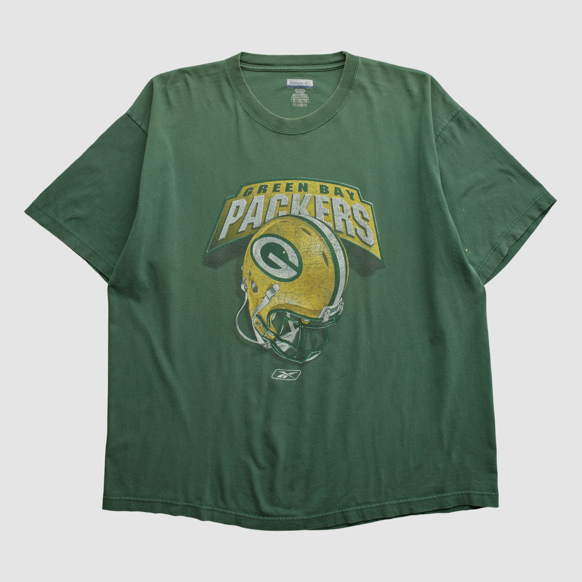 Green Bay Packers Reebok 2000s T-shirt - Green - XL by Fanatics Real Vintage