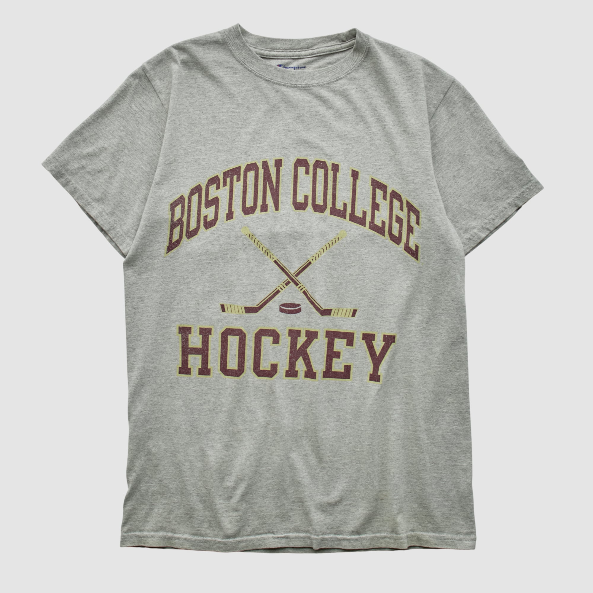 Boston College Eagles Champion 2010s T-shirt - Heather Gray - S by Fanatics Real Vintage