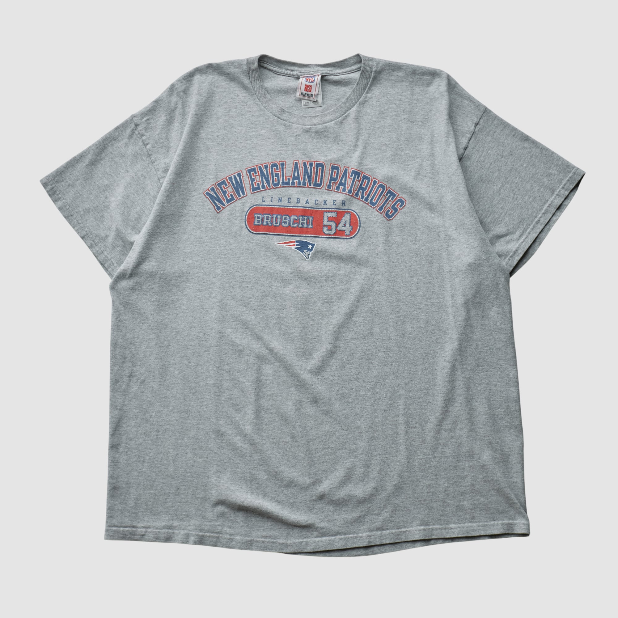 New England Patriots NFL 2000s T-shirt - Heather Gray - XL by Fanatics Real Vintage