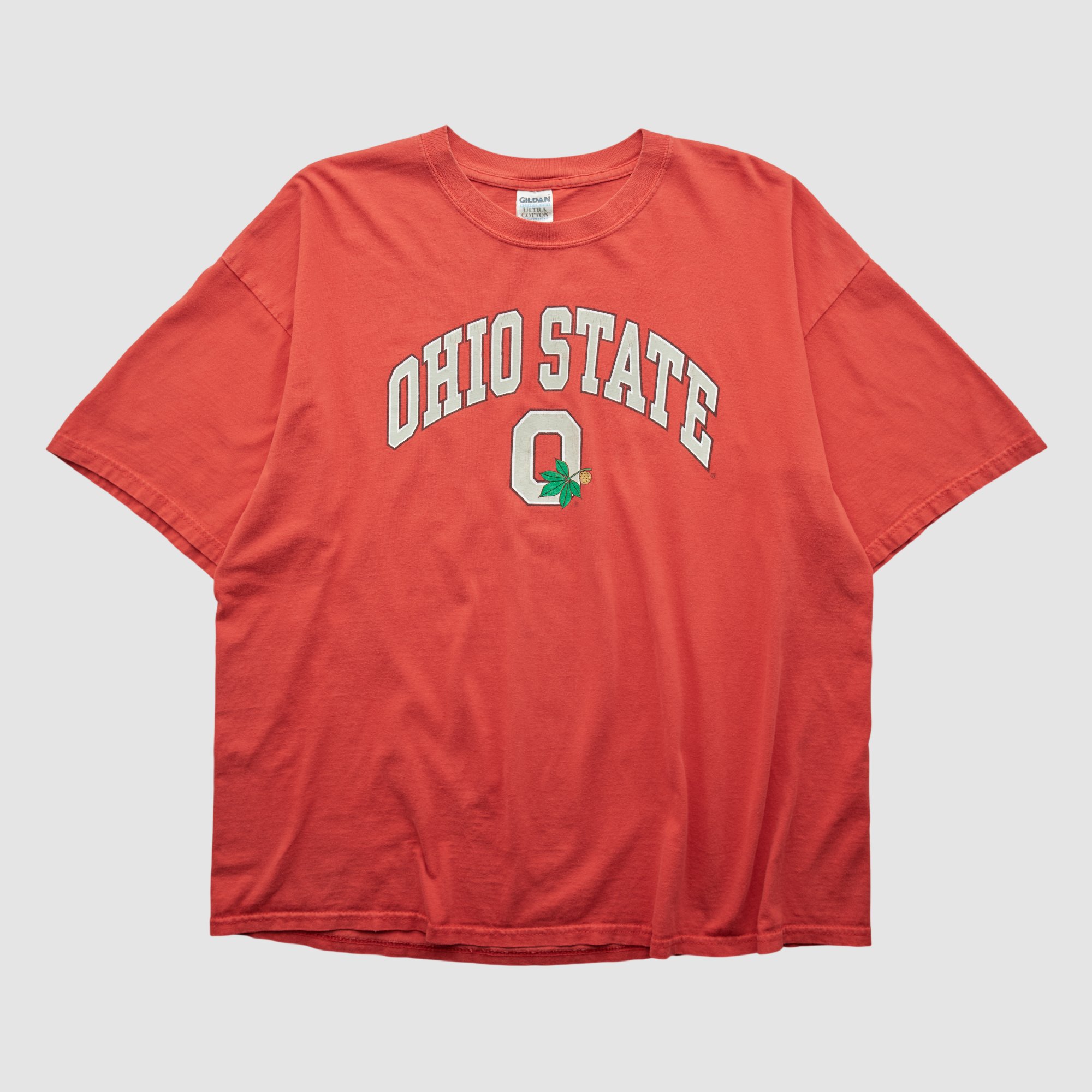 Ohio State Buckeyes Gildan 2000s T-shirt - Red - 2XL by Fanatics Real Vintage