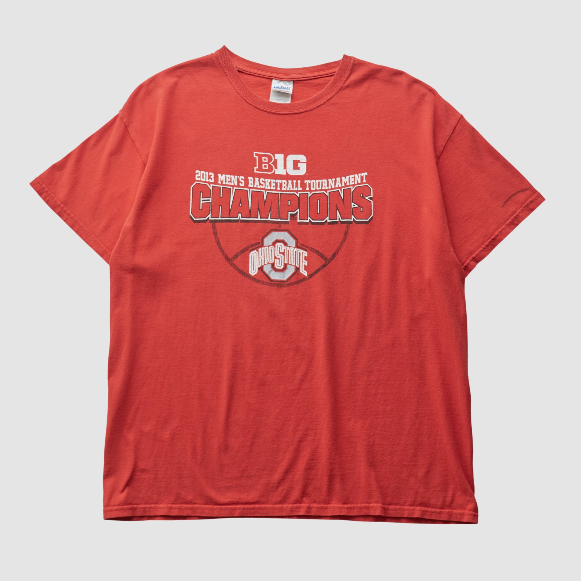Ohio State Buckeyes Gildan 2013 T-shirt - Red - XL by Fanatics Real Vintage