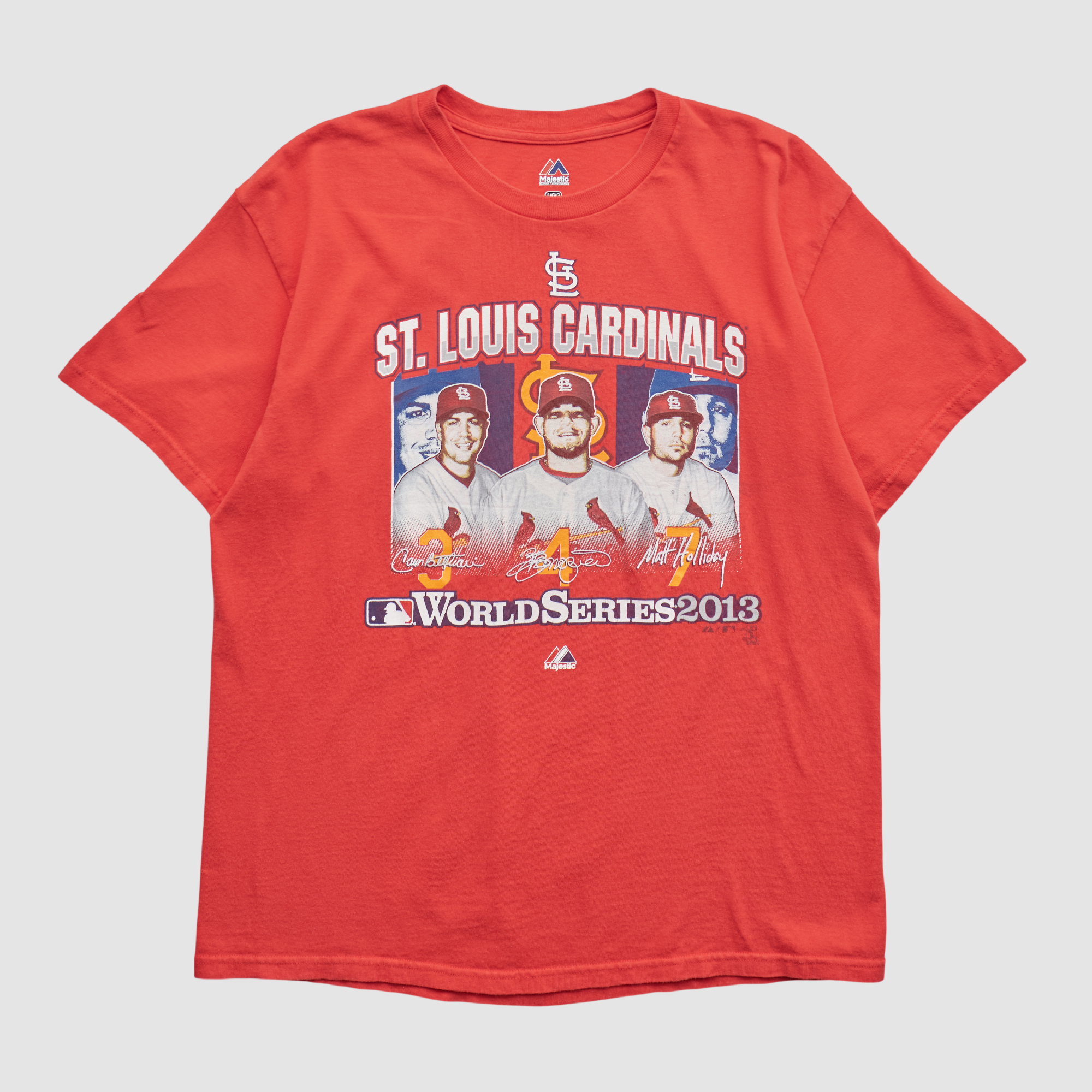 St. Louis Cardinals Majestic 2013 T-shirt – Red – M by Fanatics Real Vintage St. Louis Cardinals Majestic 2013 T-shirt – Red – M by Fanatics Real Vintage