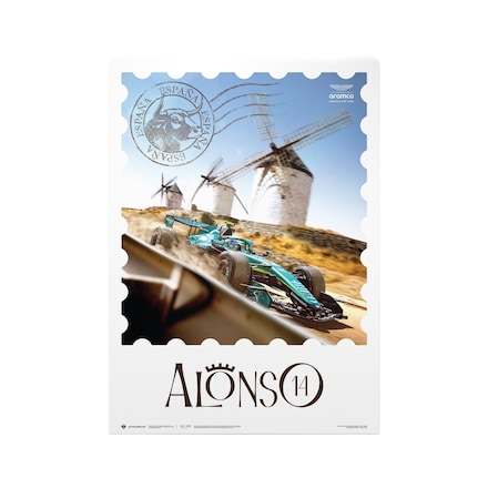 Aston Martin Fernando Alonso 2026 Poster