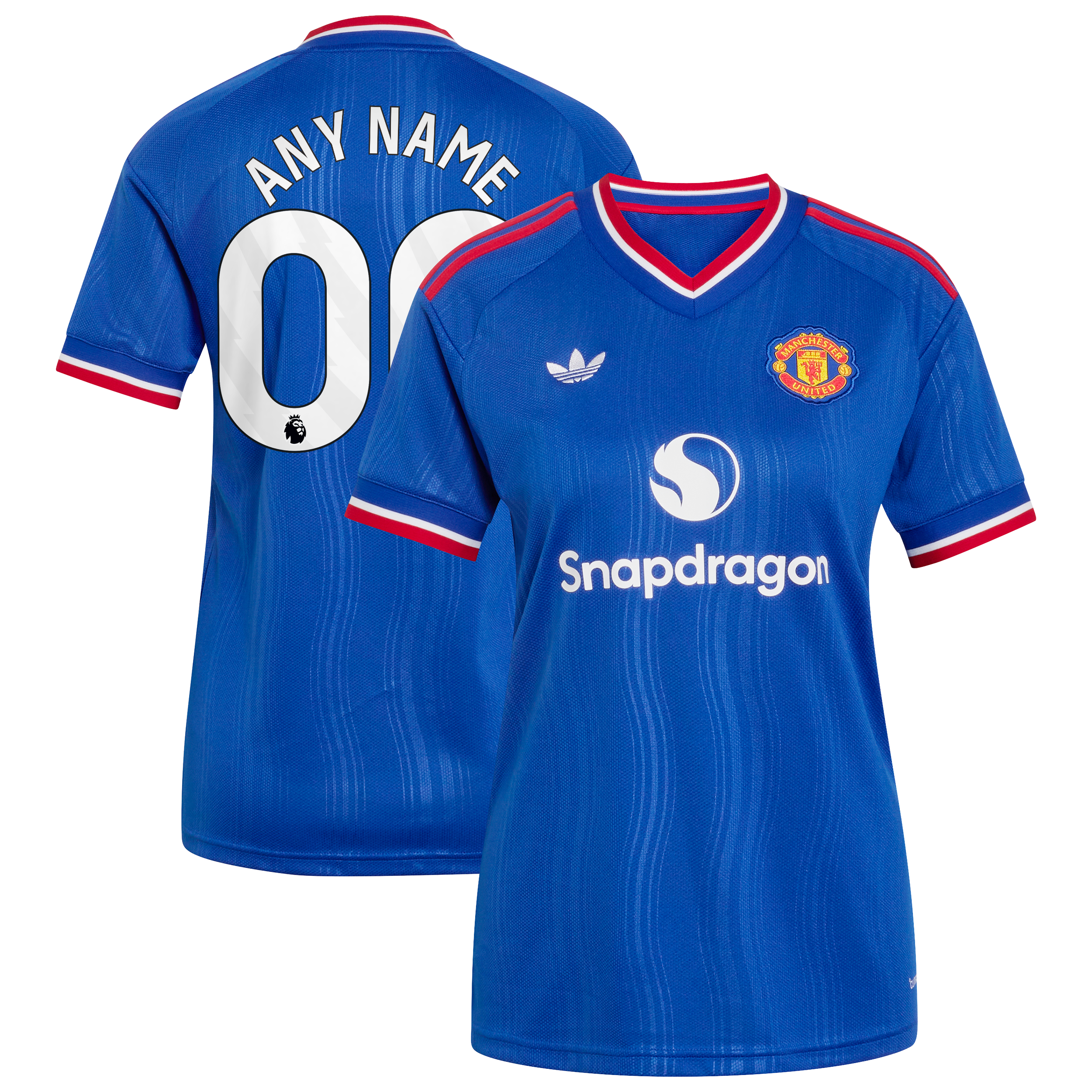 Women's adidas  Royal Manchester United 2026/27 Away Replica Custom Jersey