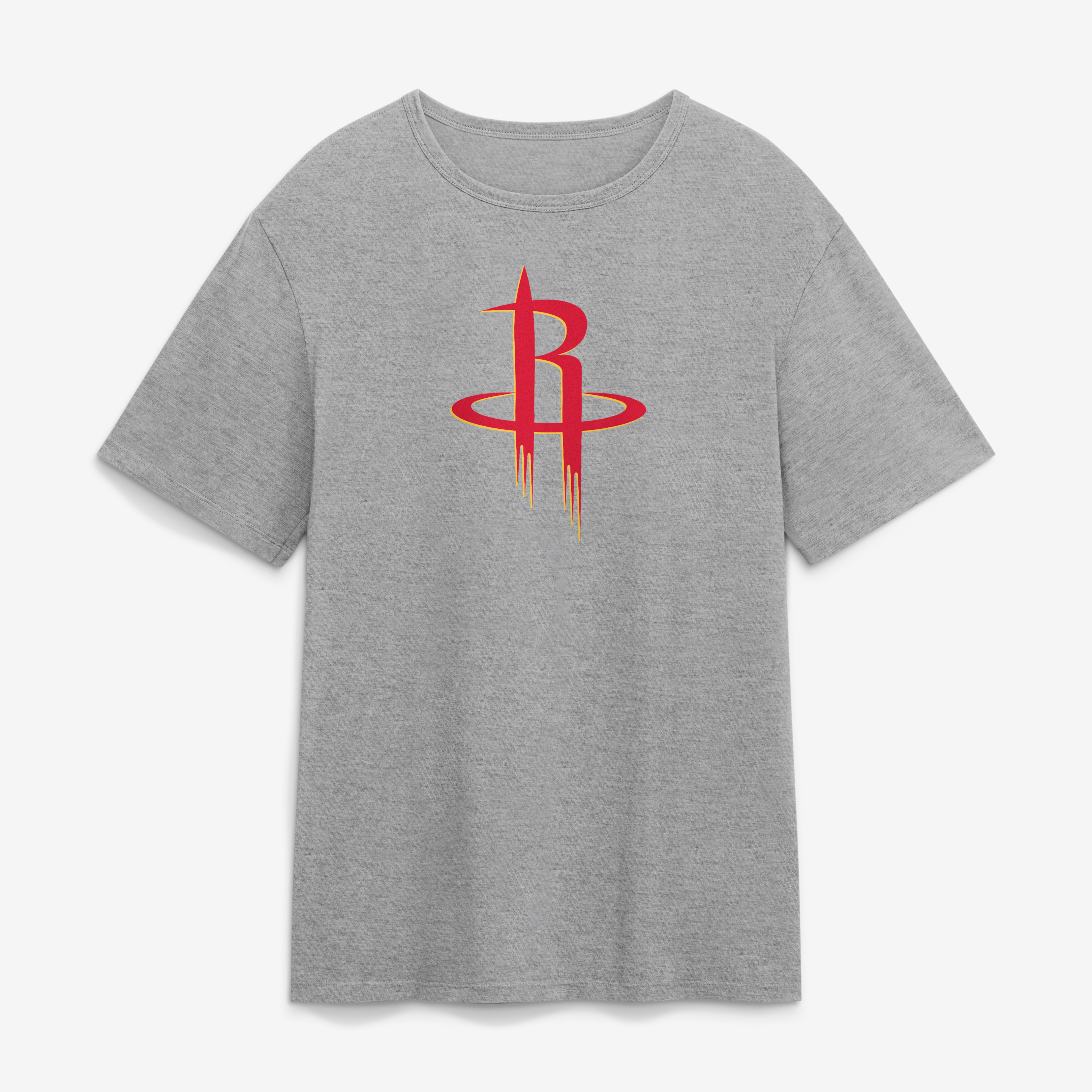 Men's  Gray Houston Rockets Essential T-Shirt