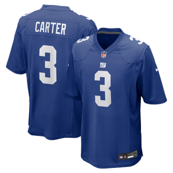 New York Giants Nike Game Home Jersey - Royal - Abdul Carter - Mens