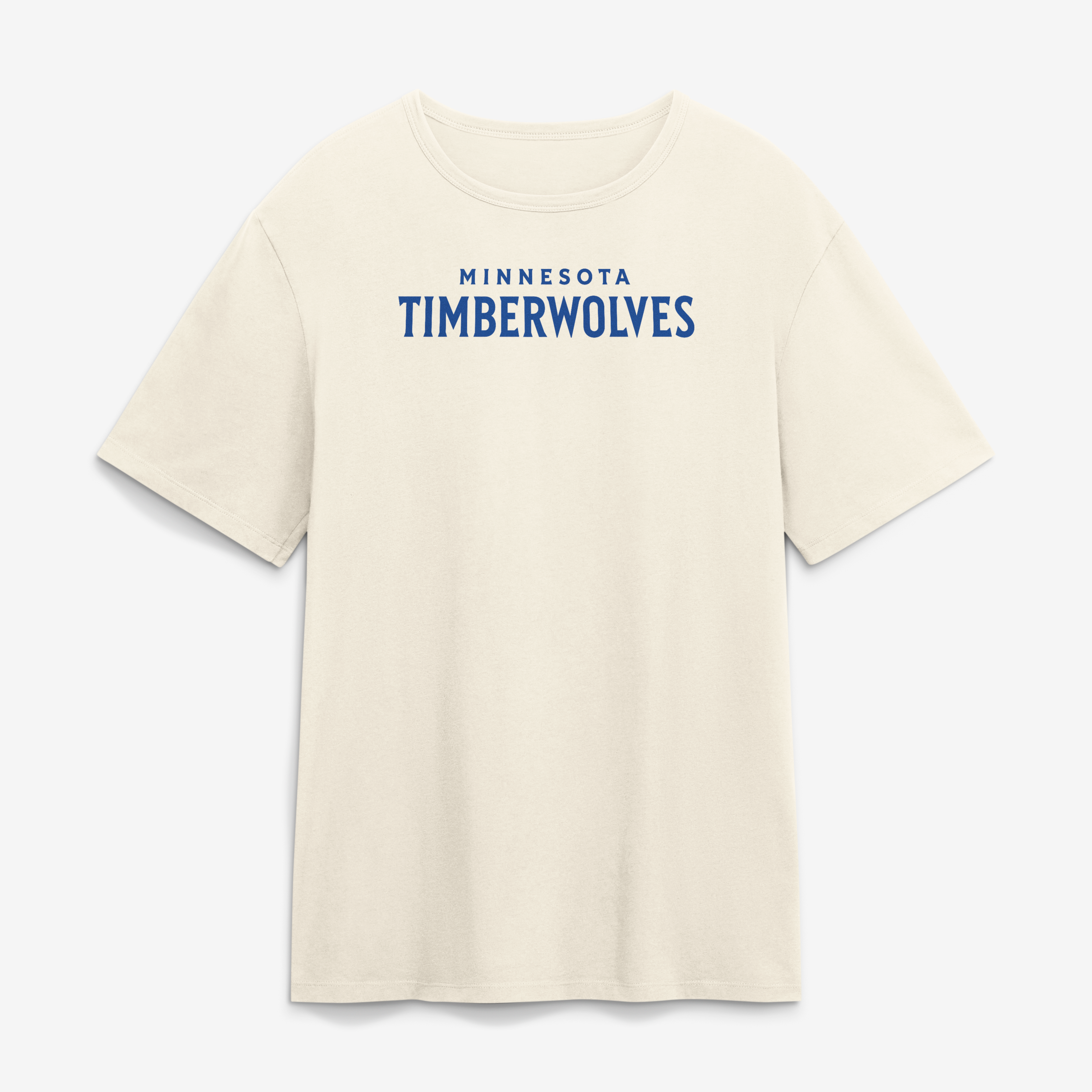 Men's Cream Minnesota Timberwolves Club T-Shirt