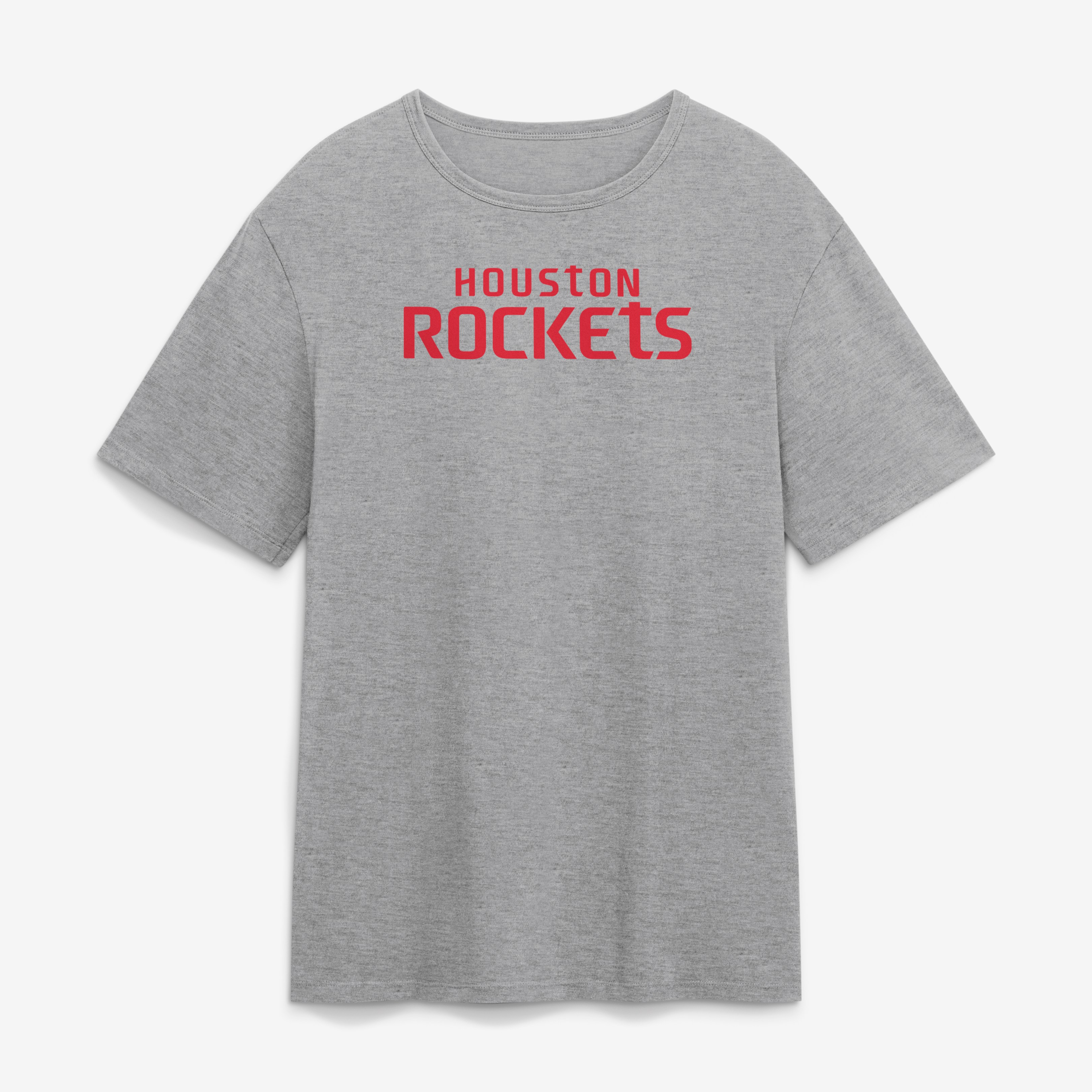 Men's Gray Houston Rockets Club T-Shirt