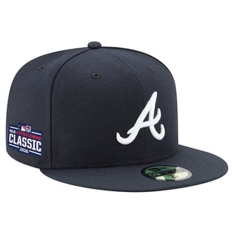 Men's New Era Navy Atlanta Braves 2026 Little League Classic Authentic Collection 59FIFTY Fitted Hat