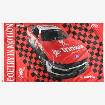 Rico Industries Chris Buescher x Liverpool Single-Sided 3' x 5' Flag