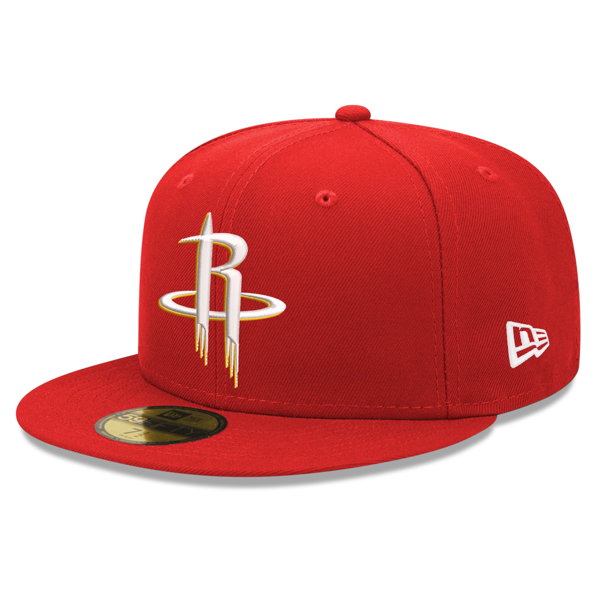 Men's New Era Red Houston Rockets 59FIFTY Fitted Hat
