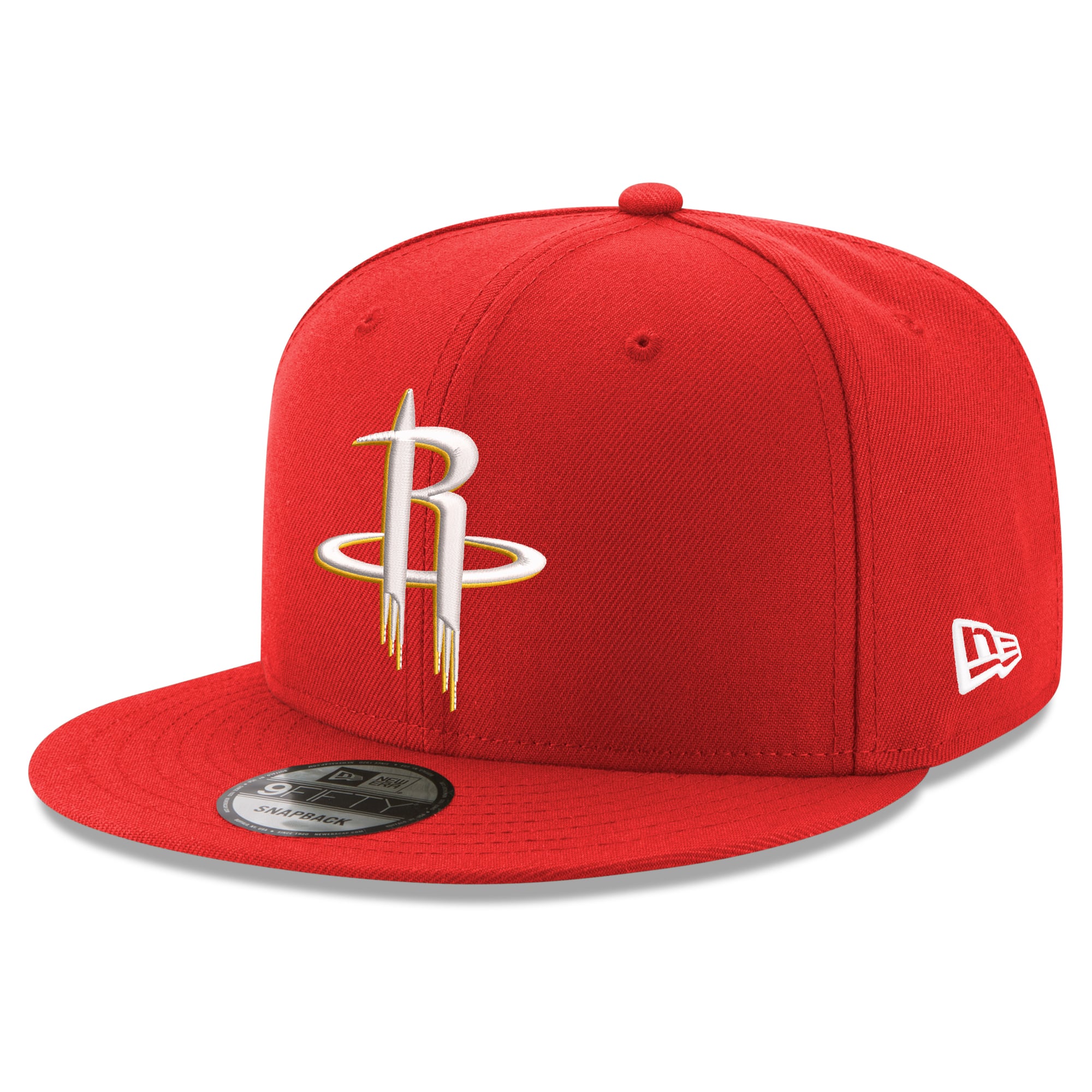 Men's New Era Red Houston Rockets 9FIFTY Snapback Hat