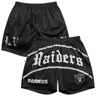 Men's Chalk Line Black Las Vegas Raiders Victorian Retro Shorts