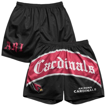 Men's Chalk Line Black Arizona Cardinals Victorian Retro Shorts