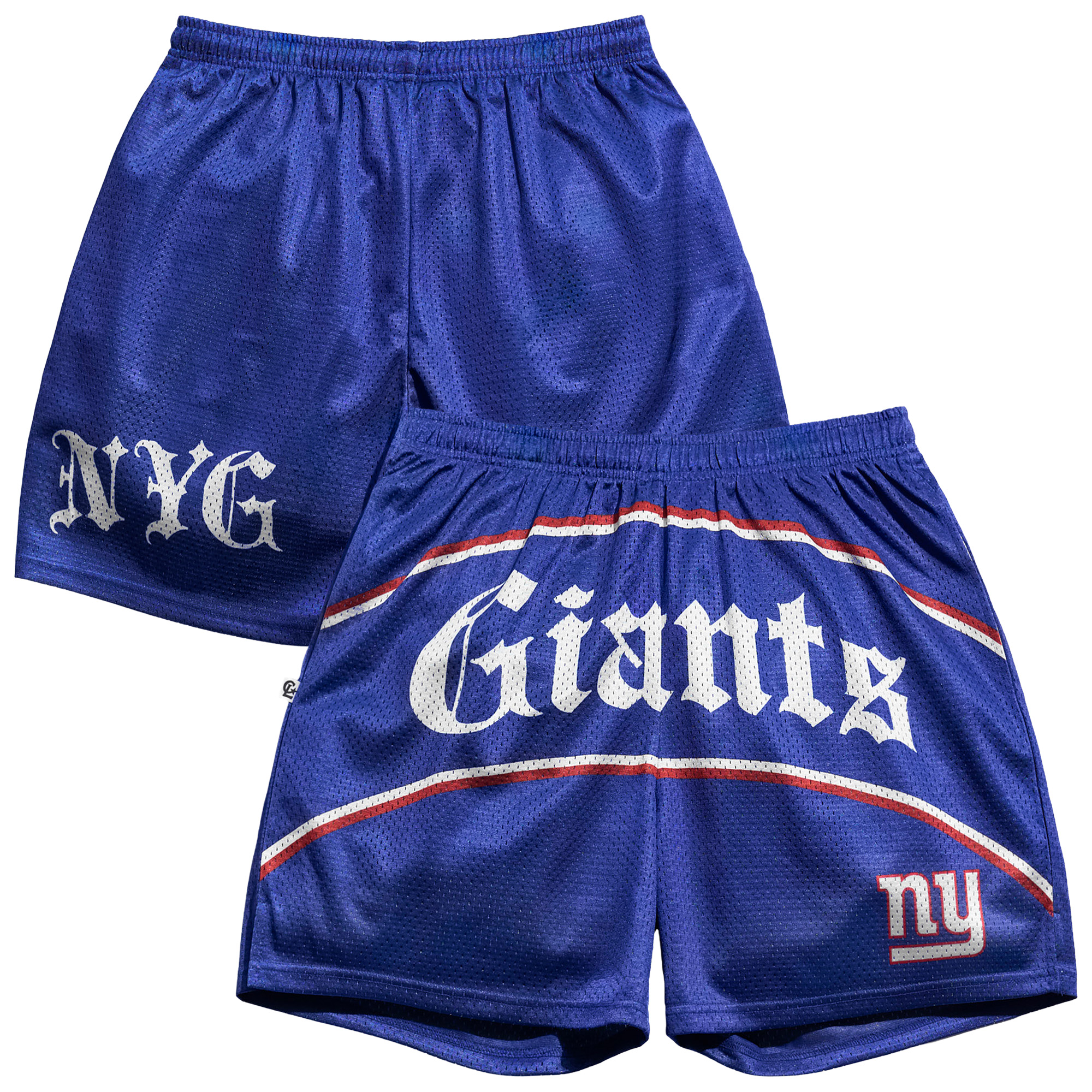 Men's Chalk Line Royal New York Giants Victorian Retro Shorts