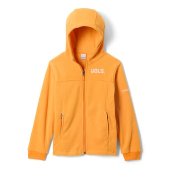 Youth Columbia  Tennessee Orange Tennessee Volunteers Flanker Fleece Full-Zip Hoodie