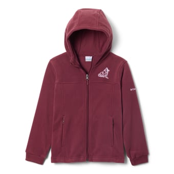 Youth Columbia  Maroon Texas A&M Aggies Flanker Fleece Full-Zip Hoodie