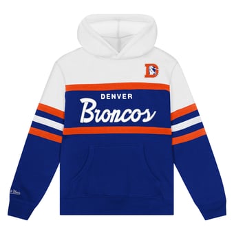 Toddler Mitchell & Ness Royal Denver Broncos Head Coach Hoodie