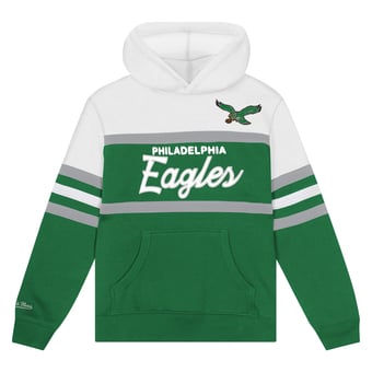 Toddler Mitchell & Ness Kelly Green Philadelphia Eagles Head Coach Hoodie