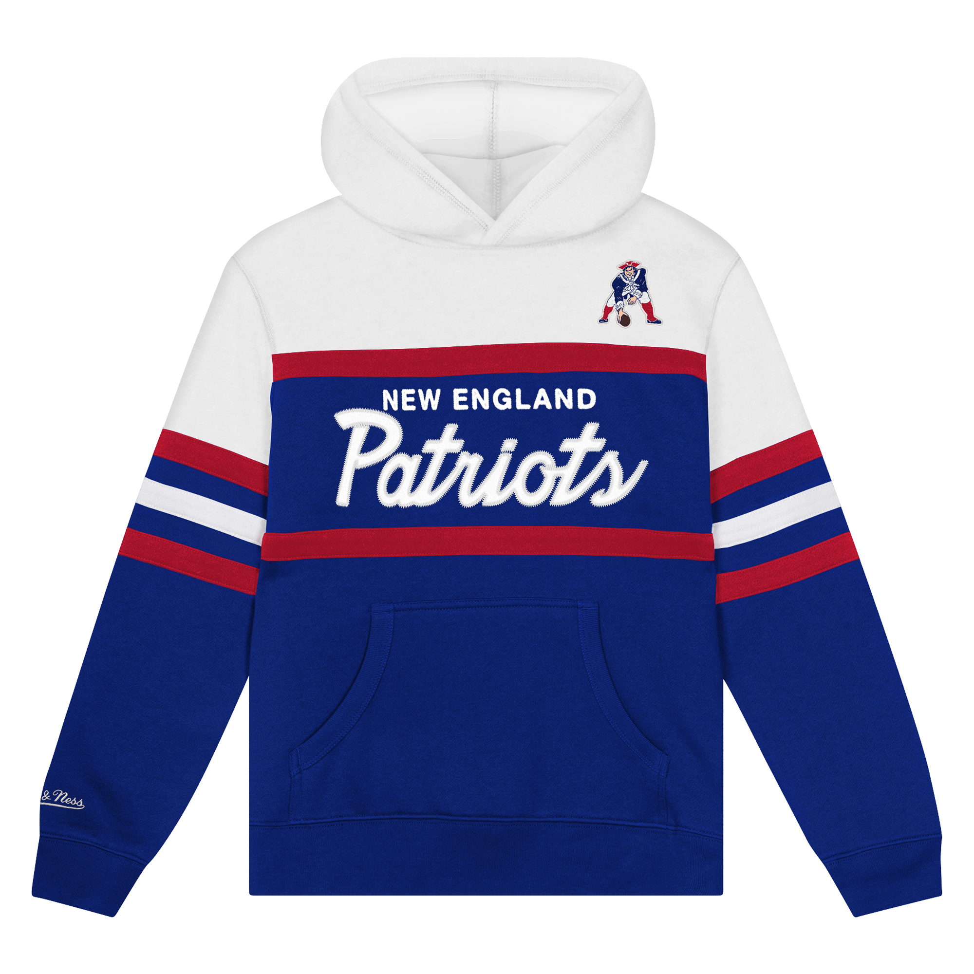 Toddler Mitchell & Ness Royal New England Patriots Head Coach Hoodie