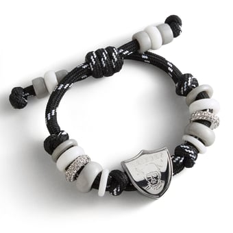 BaubleBar Las Vegas Raiders Paracord Bracelet