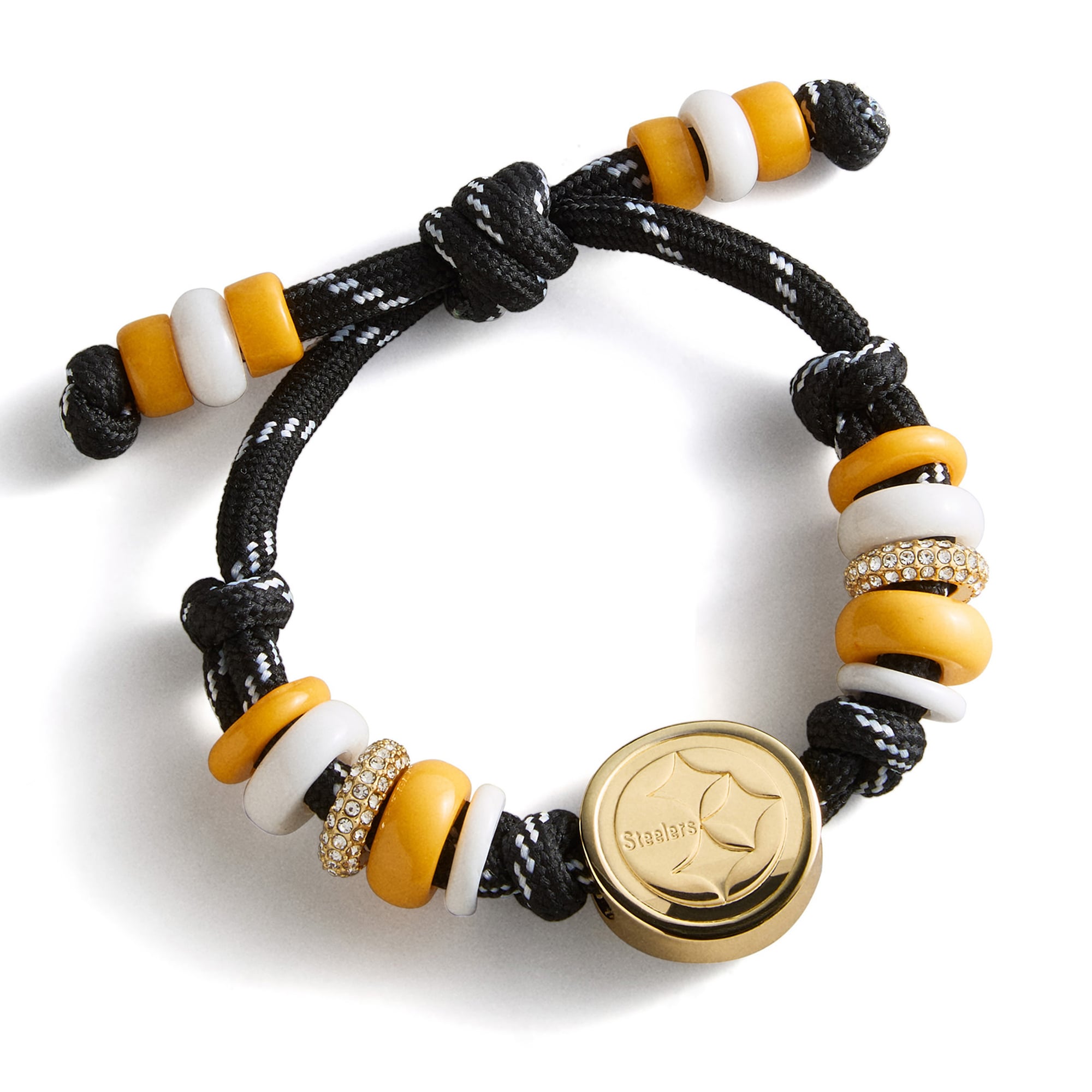 BaubleBar Pittsburgh Steelers Paracord Bracelet