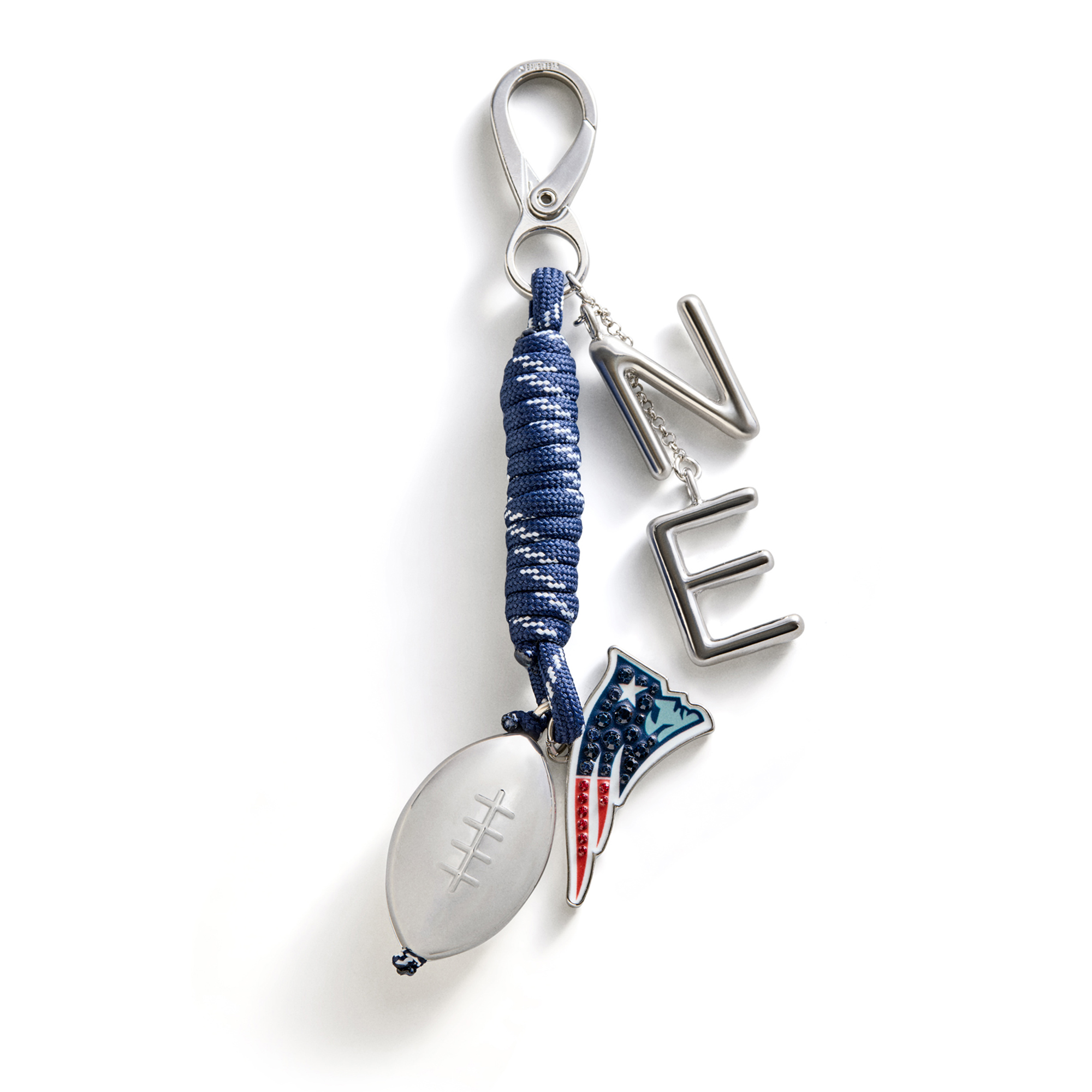 BaubleBar New England Patriots Paracord Bag Charm