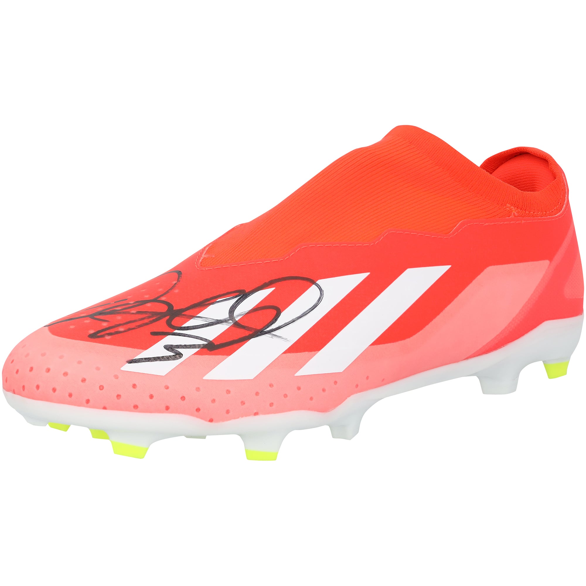 Kepler Pepe Portugal National Team Autographed Orange adidas Soccer Cleat
