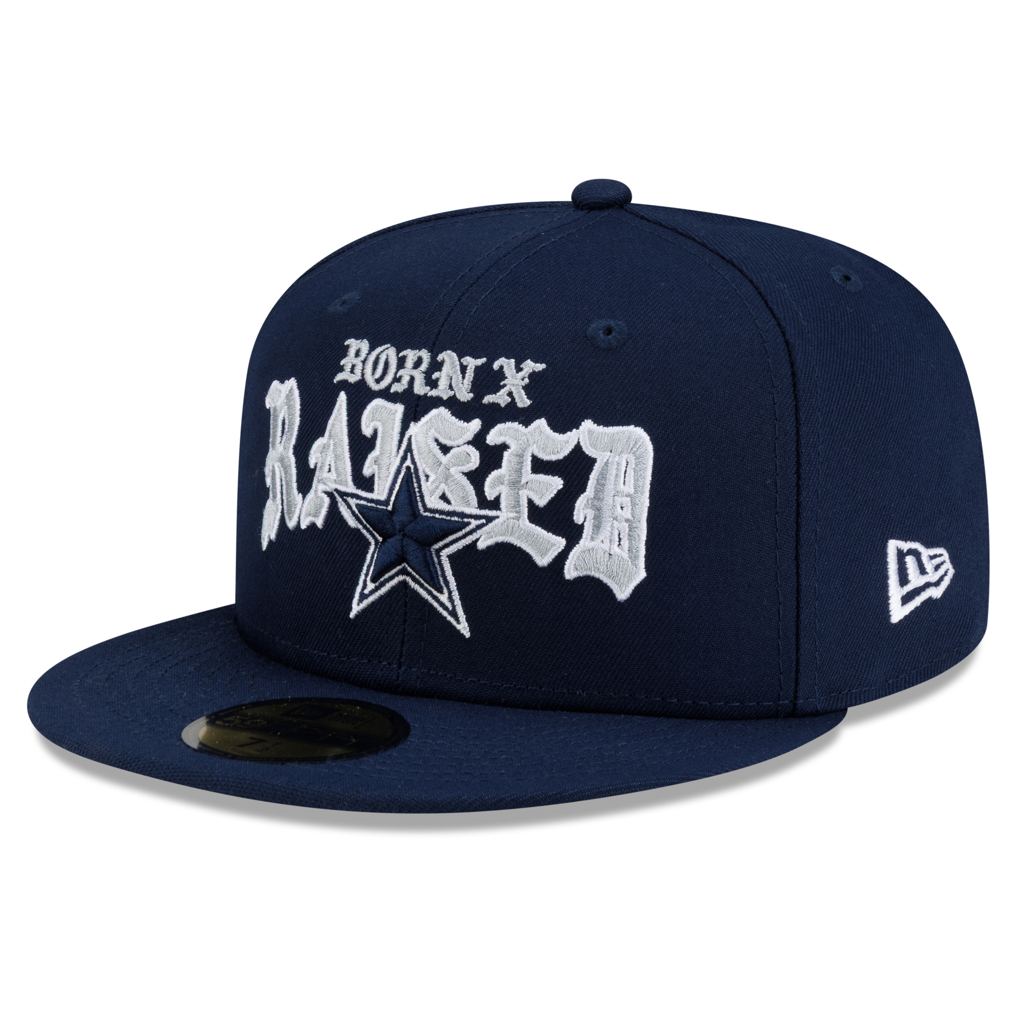 Men's New Era x Born x Raised Navy Dallas Cowboys 59FIFTY Fitted Hat
