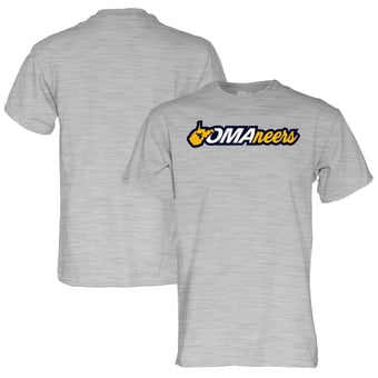 Unisex Blue 84  Heather Gray West Virginia Mountaineers 2026 NCAA Baseball Men's College World Series Omaneers T-Shirt