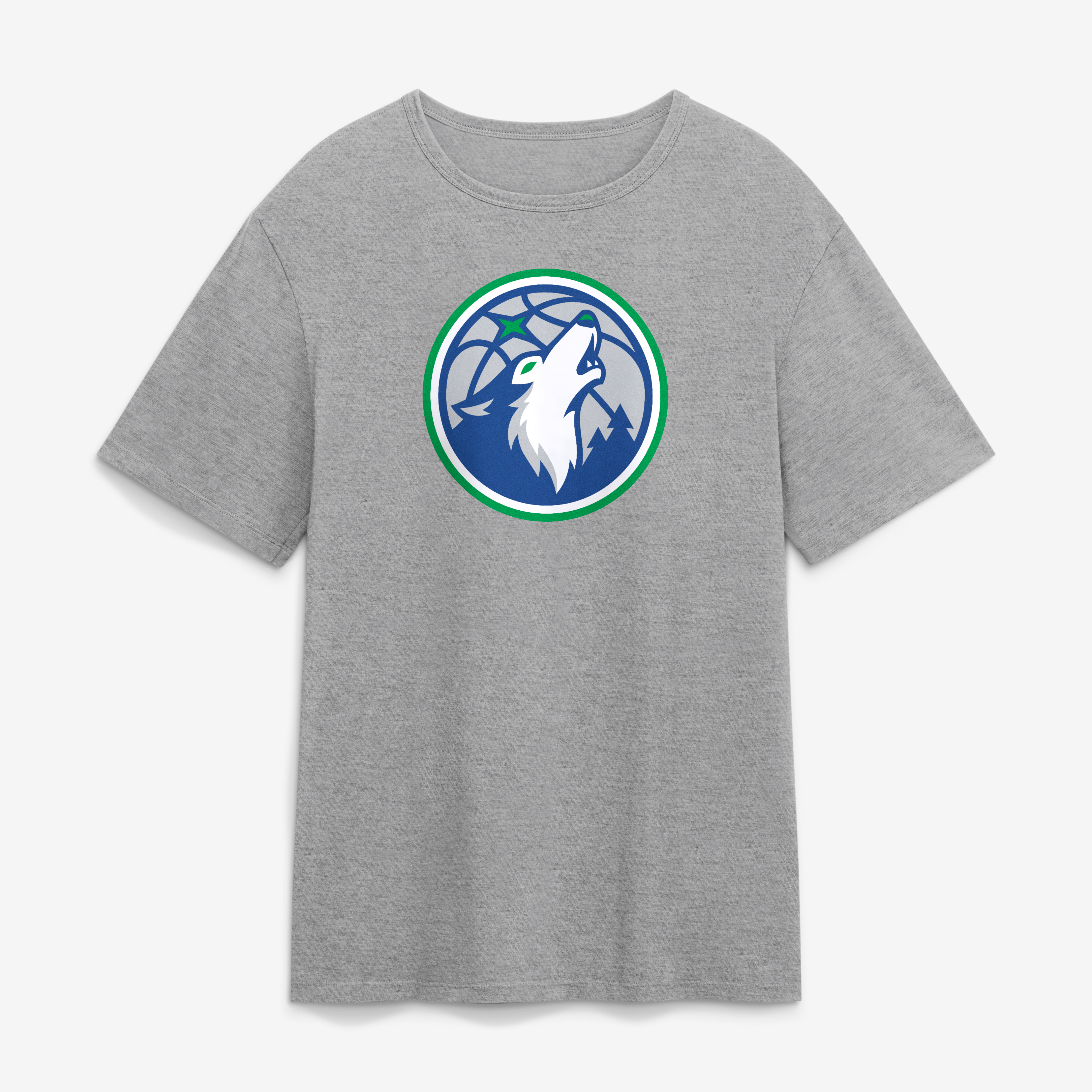 Men's Gray Minnesota Timberwolves Essential T-Shirt