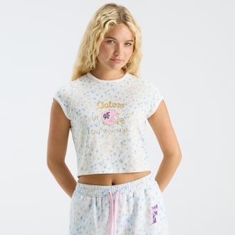 LoveShackFancy Women's Royal Florida Gators MaryKate Ringer T-Shirt