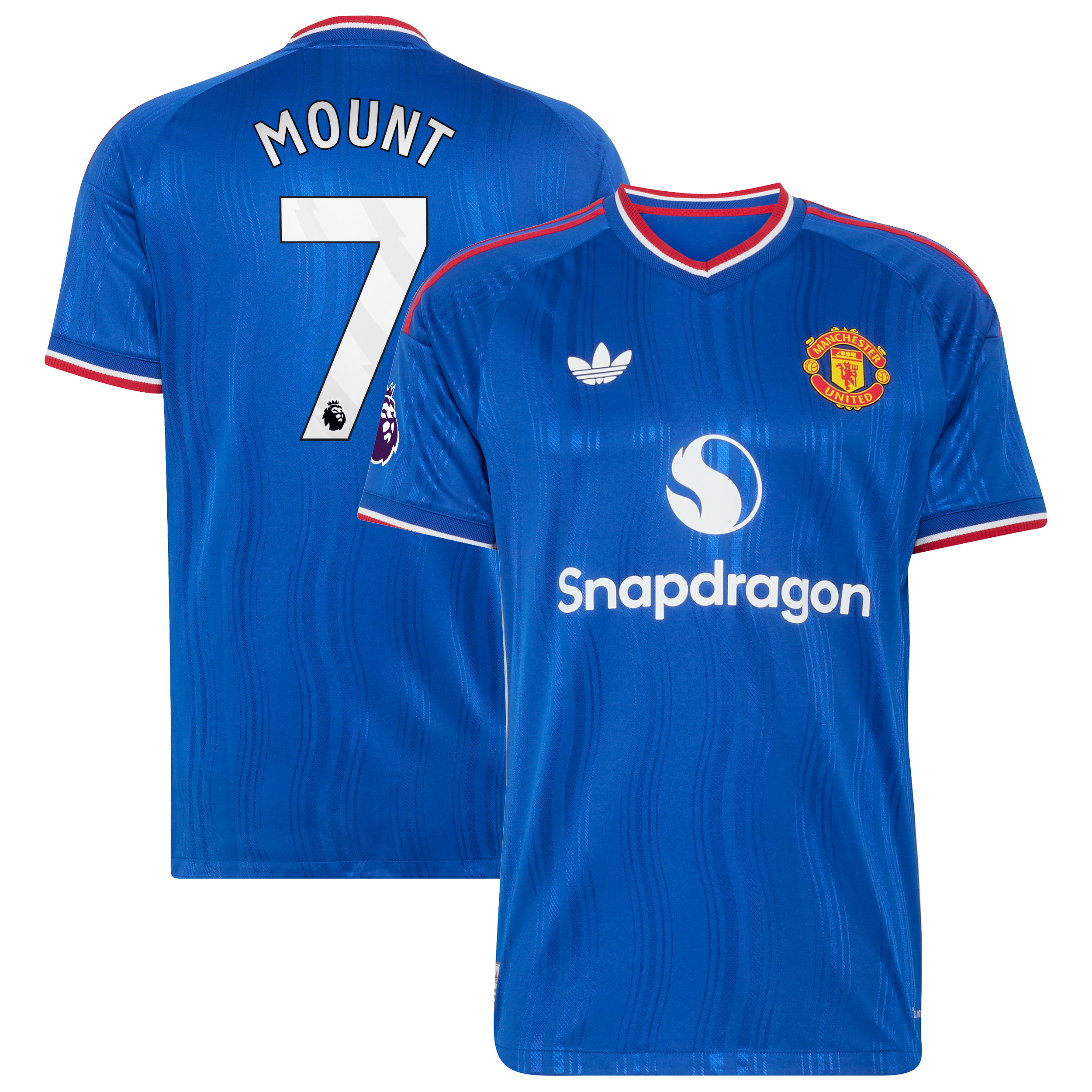 Men's adidas Mason Mount Royal Manchester United 2026/27 Away On-Field Authentic Jersey
