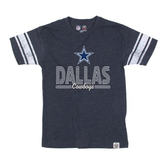 Youth Wes & Willy Navy Dallas Cowboys Football Jersey T-Shirt