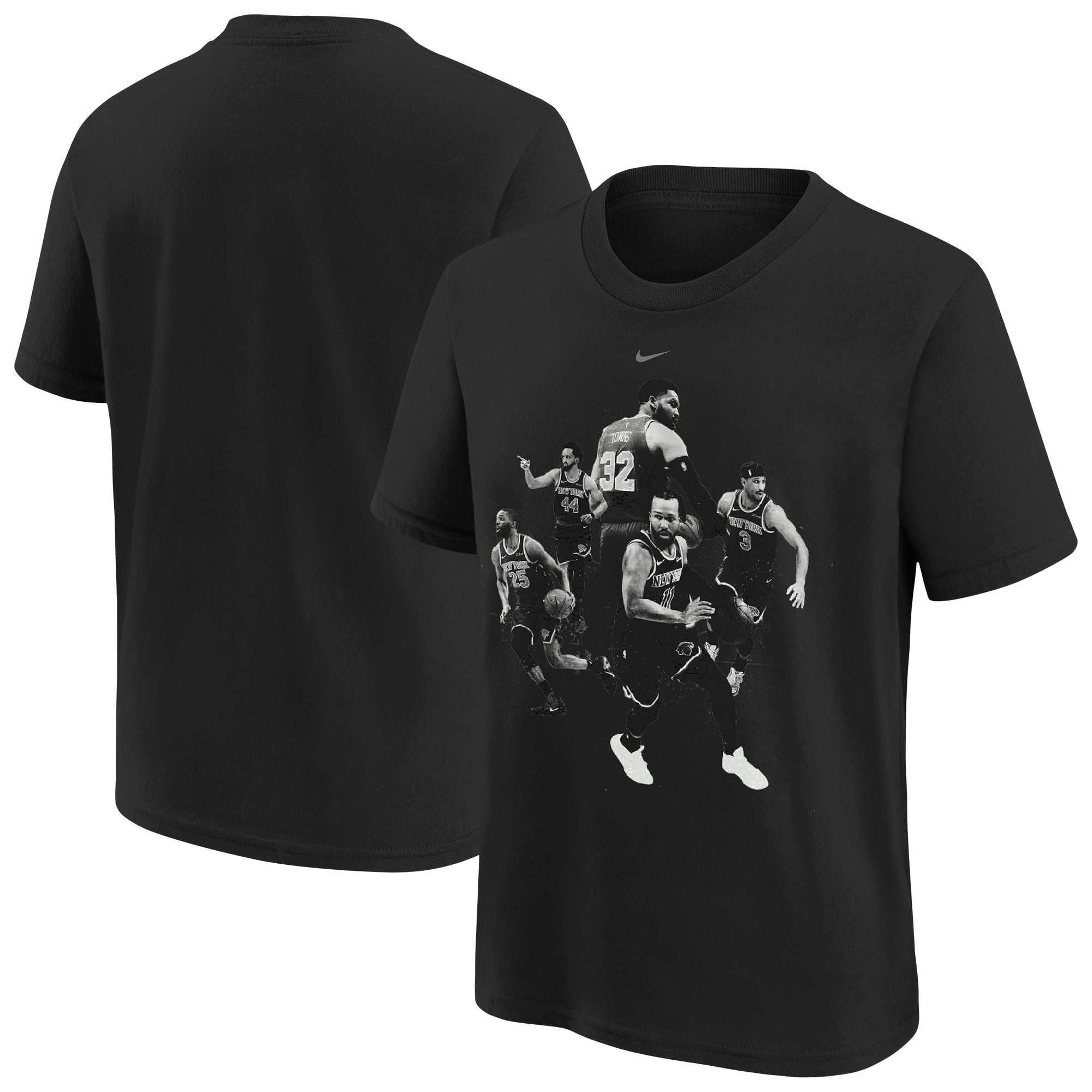 Youth Nike  Black New York Knicks Players T-Shirt