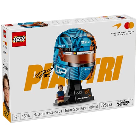 McLaren Mastercard F1 Team Oscar Piastri Lego Helmet