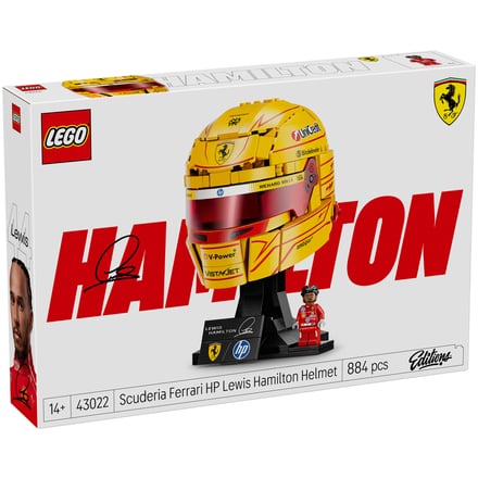Scuderia Ferrari HP F1 Lewis Hamilton Lego Helmet