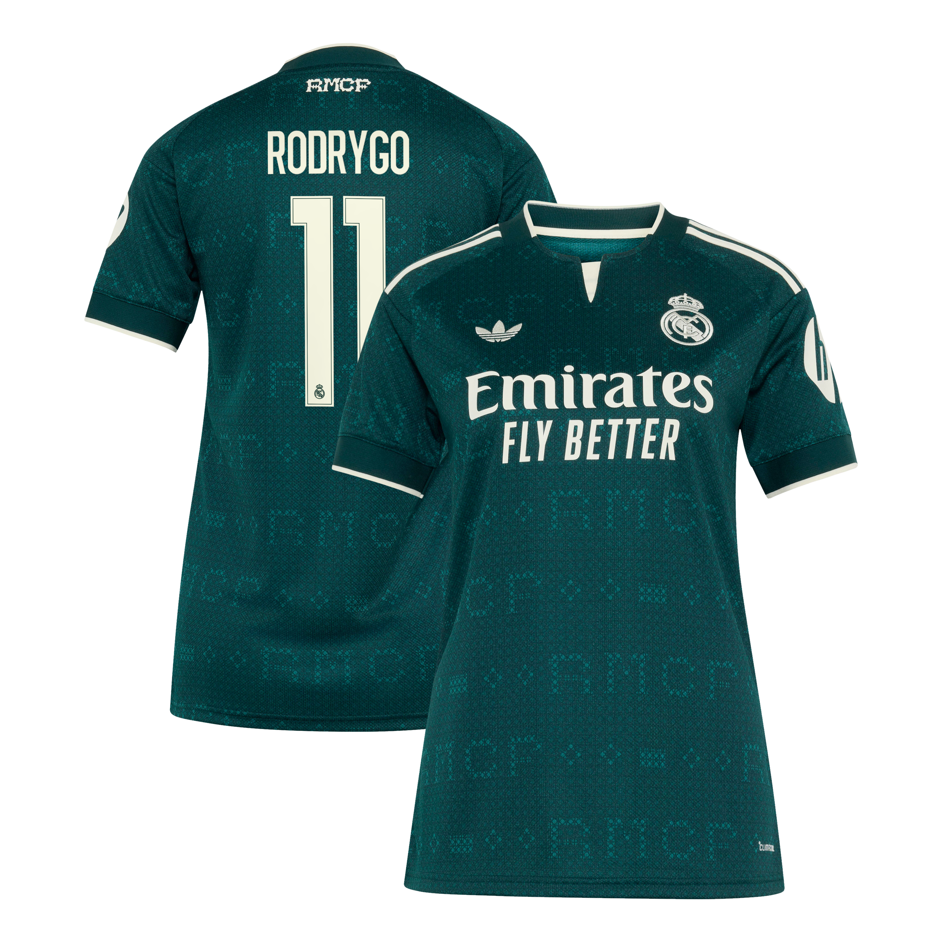 Women's adidas Rodrygo Green Real Madrid 2026/27 Away Replica Jersey