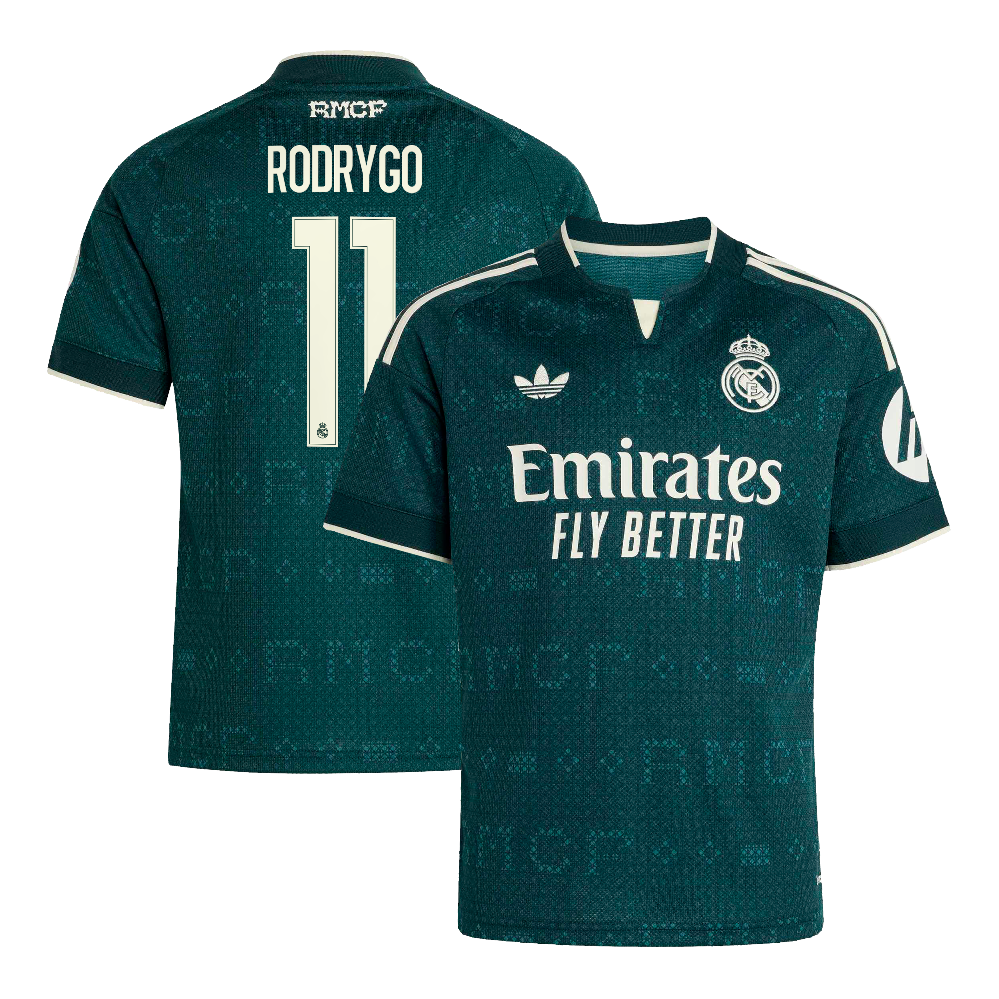 Youth adidas Rodrygo Green Real Madrid 2026/27 Away Replica Jersey