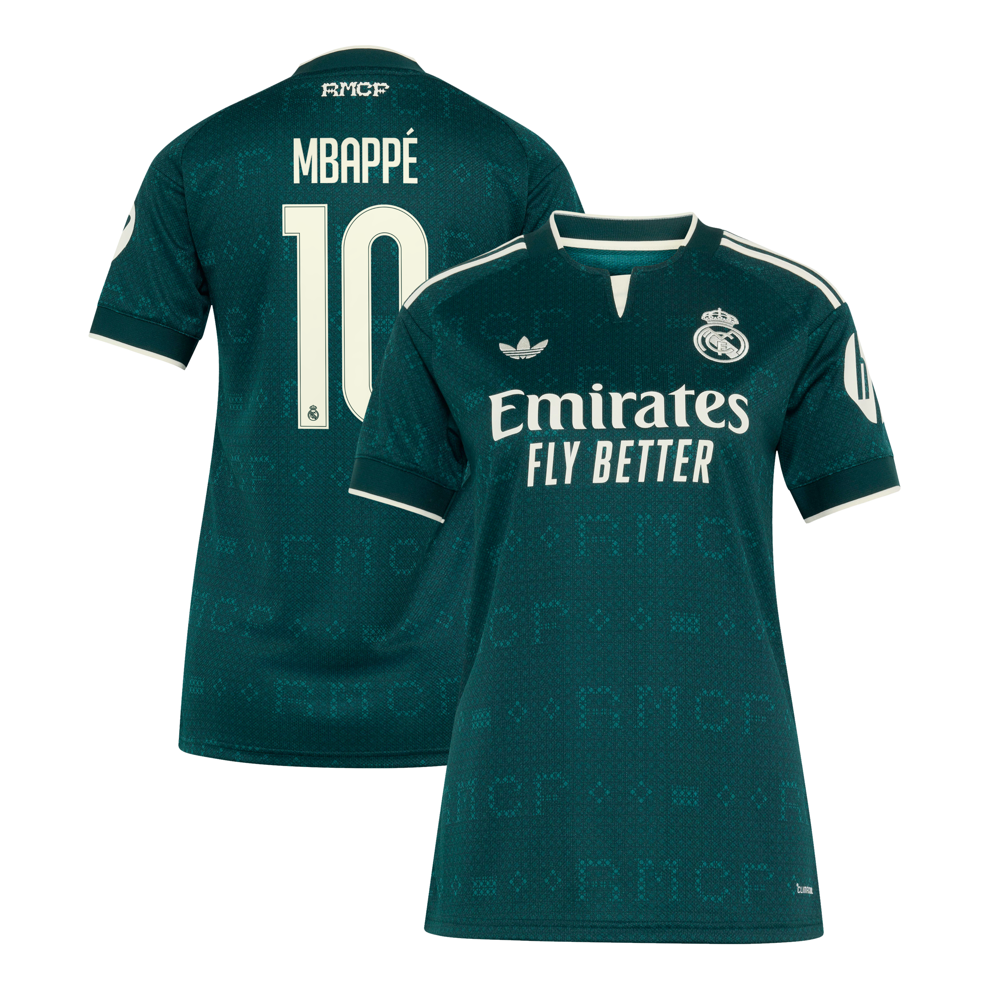 Women's adidas Kylian Mbappé Green Real Madrid 2026/27 Away Replica Jersey