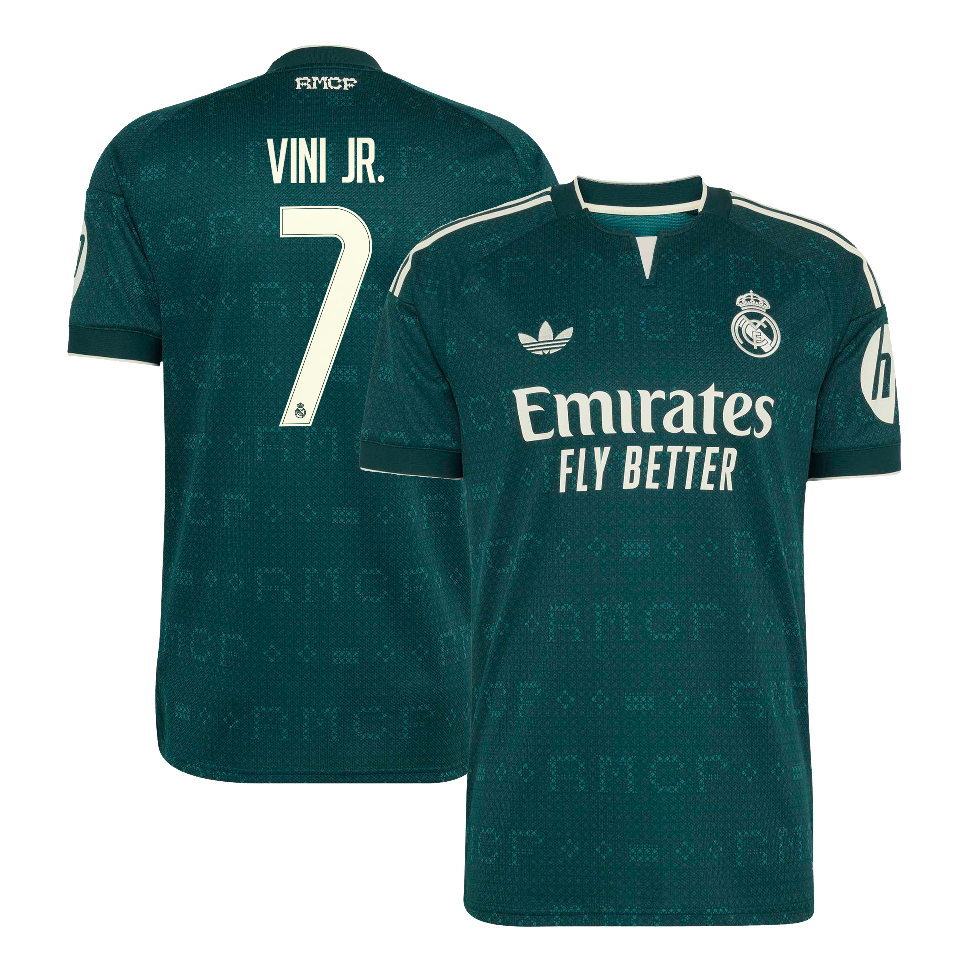 Men's adidas Vini Jr. Green Real Madrid 2026/27 Away Replica Jersey