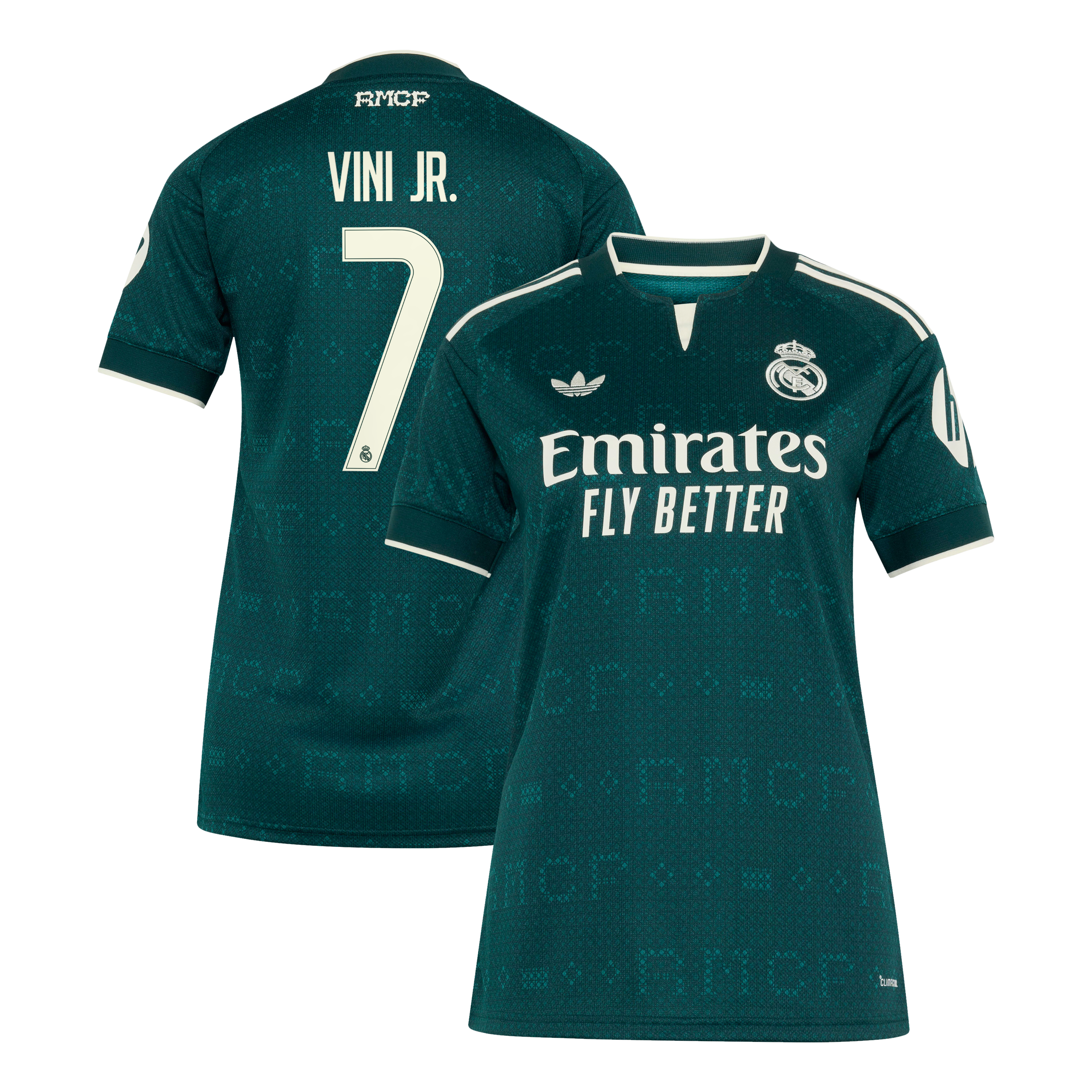 Women's adidas Vini Jr. Green Real Madrid 2026/27 Away Replica Jersey