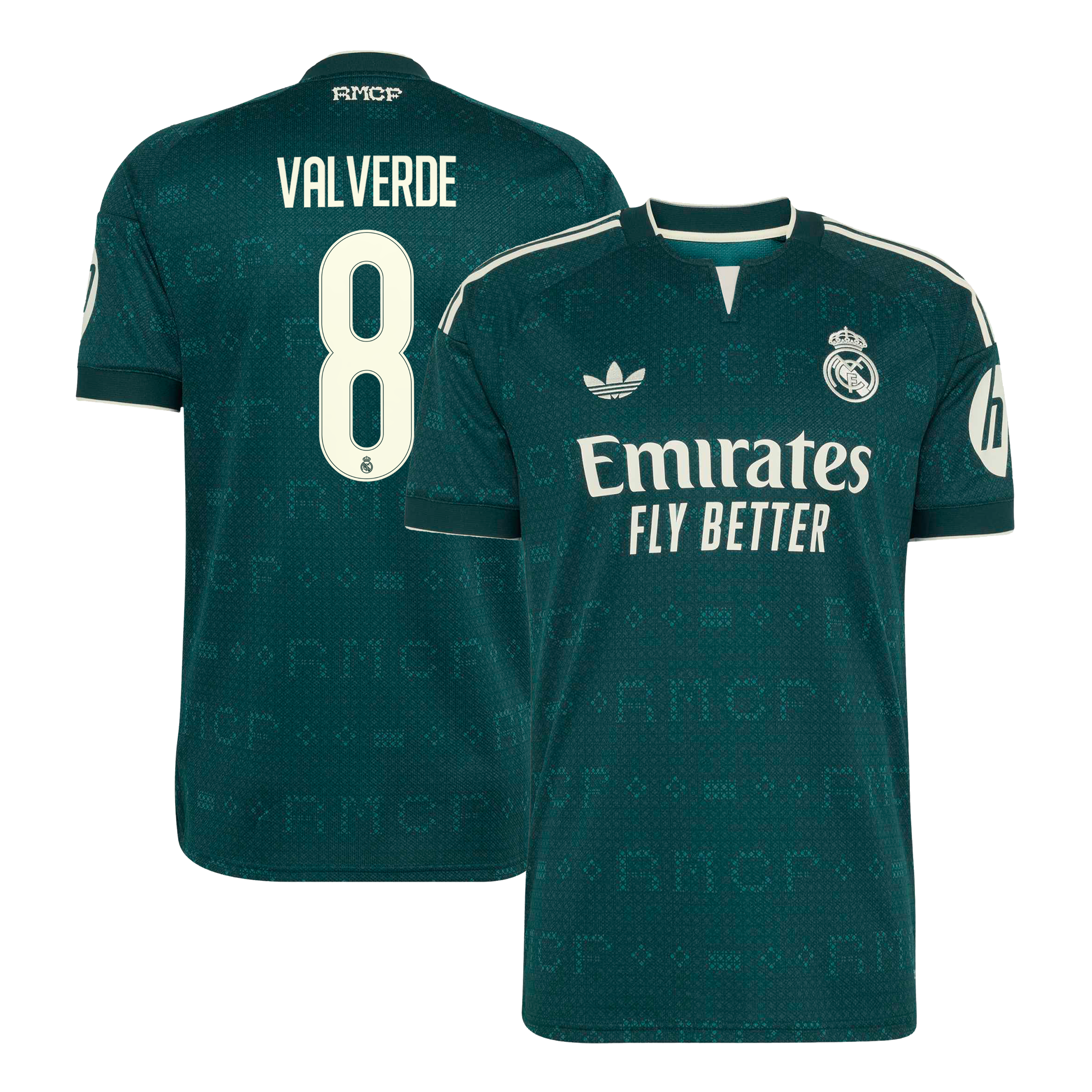 Men's adidas Federico Valverde Green Real Madrid 2026/27 Away Replica Jersey