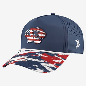 Unisex Branded Bills  Navy Missouri Tigers Stars & Stripes Rope Adjustable Hat